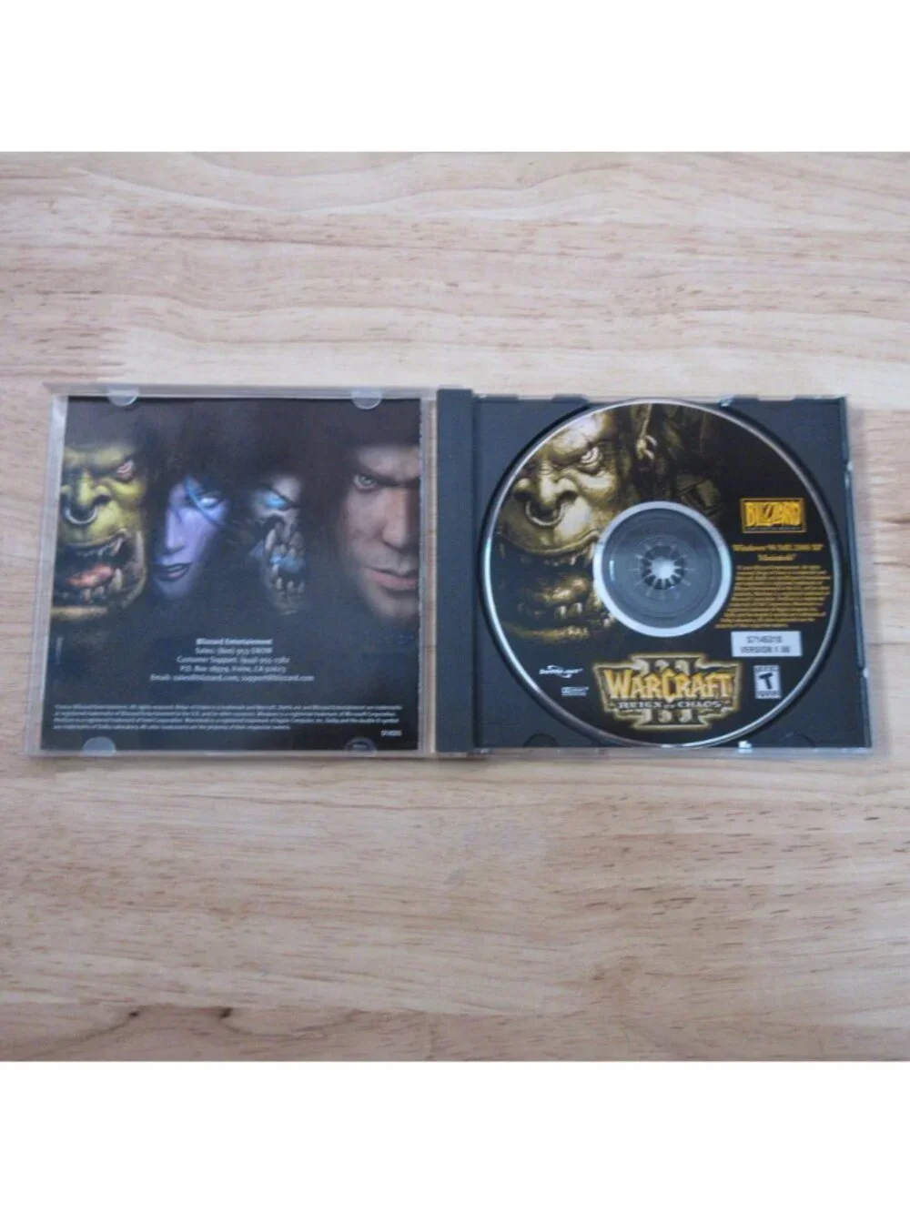 Warcraft III: Reign of Chaos (PC, 2002) Game